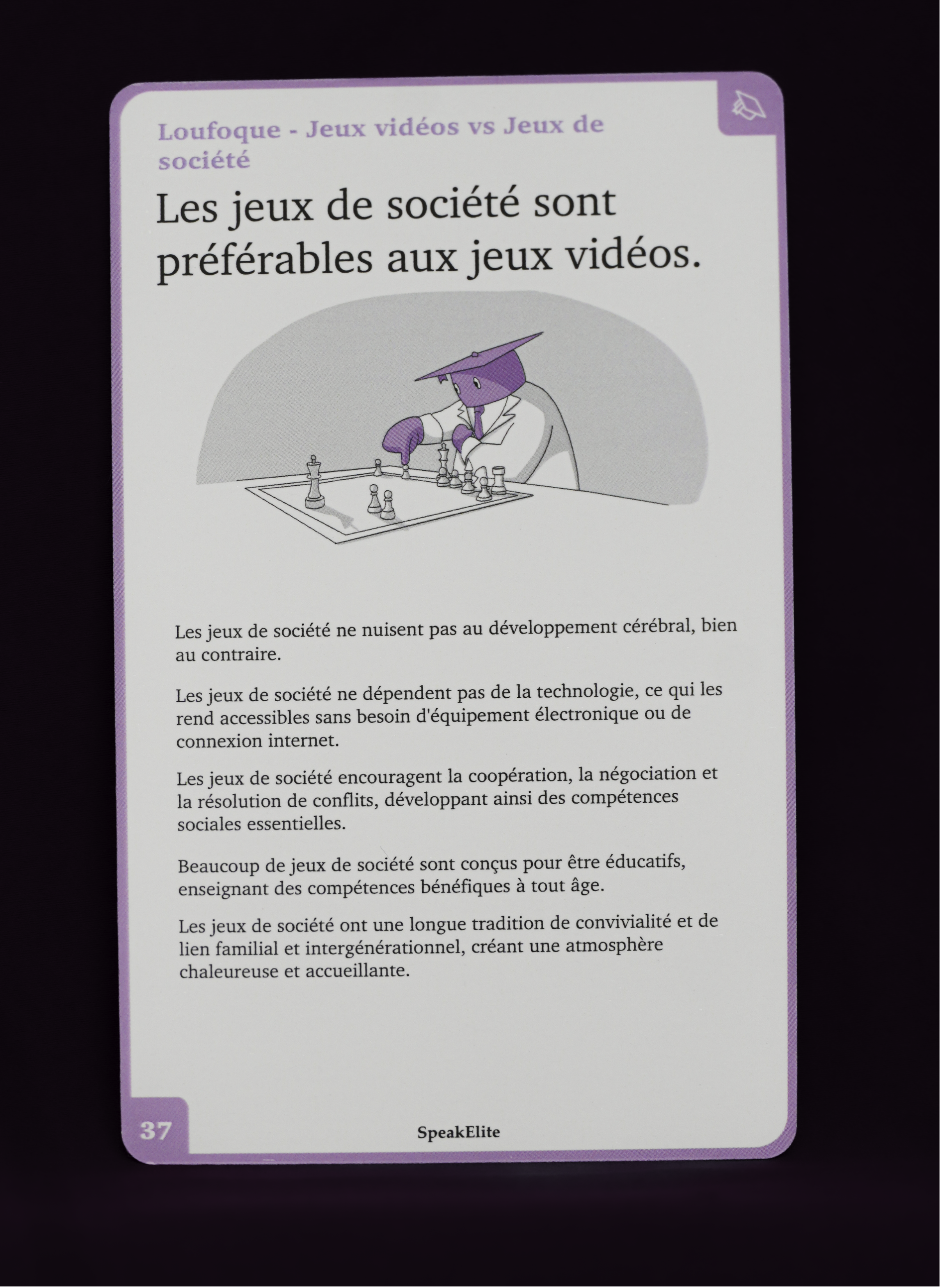 RhétoriCartes - cartes à débattre pour apprendre à convaincre
