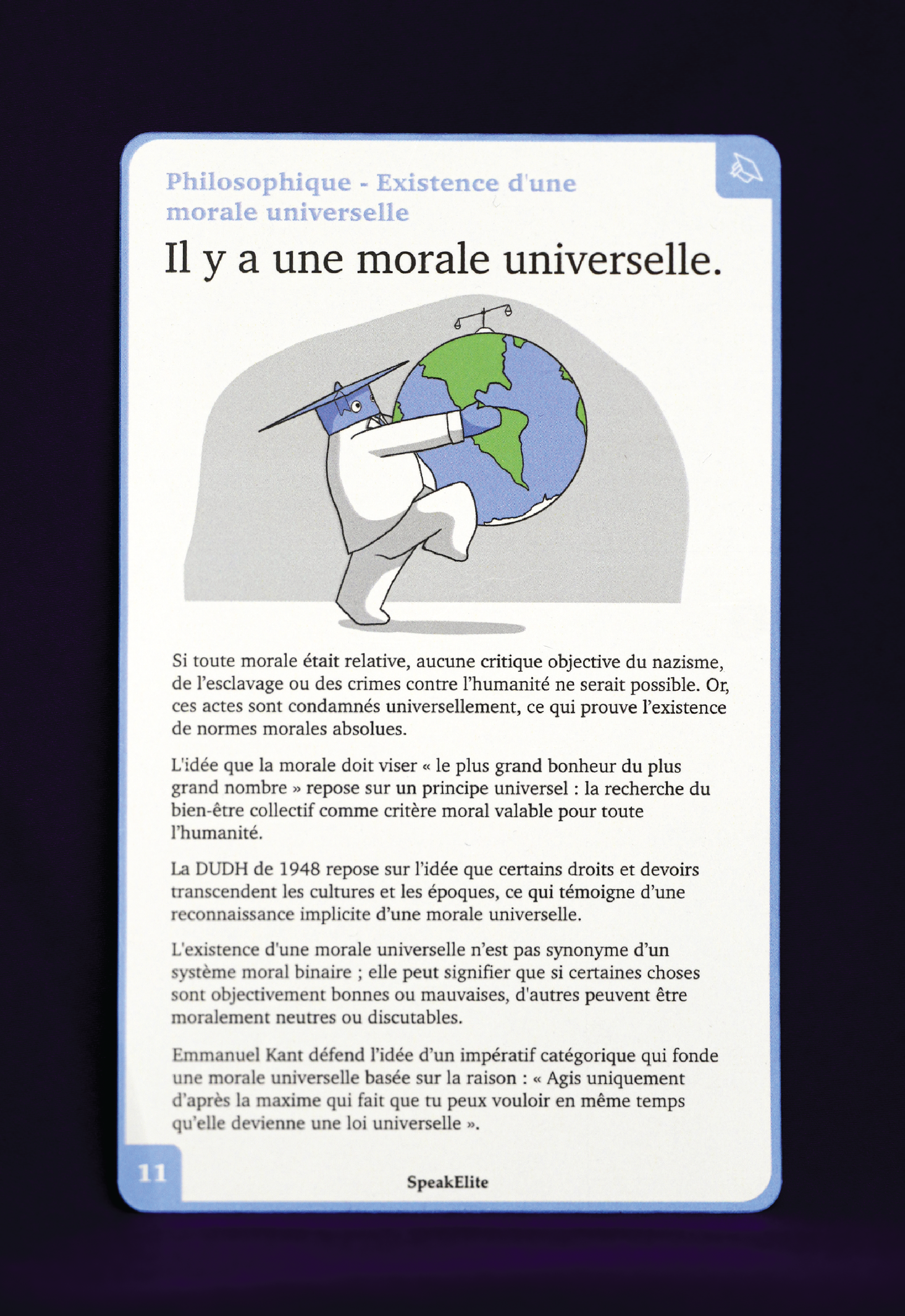 Cartes à débattre pour apprendre à convaincre