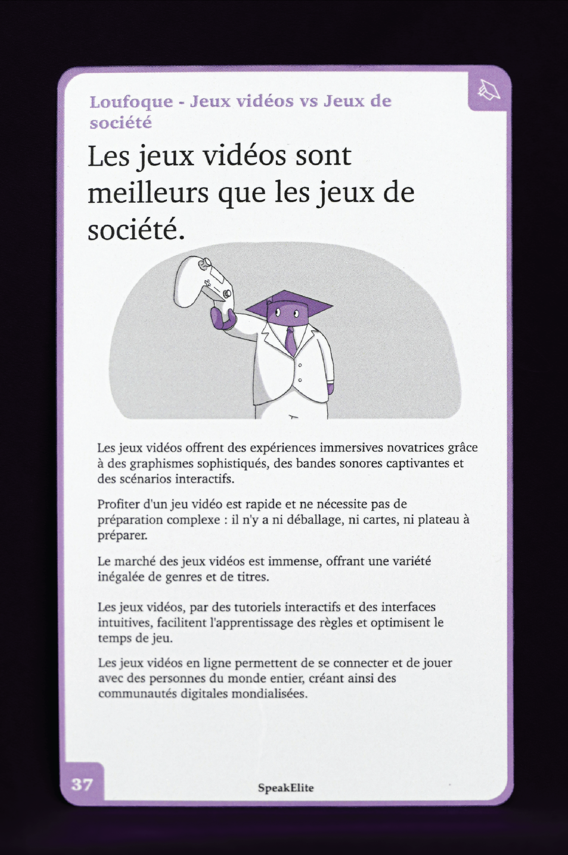 Cartes à débattre pour apprendre à convaincre
