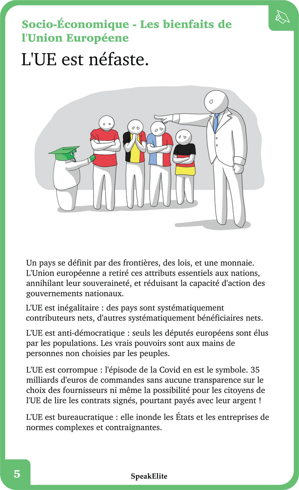 Union européenne — recto