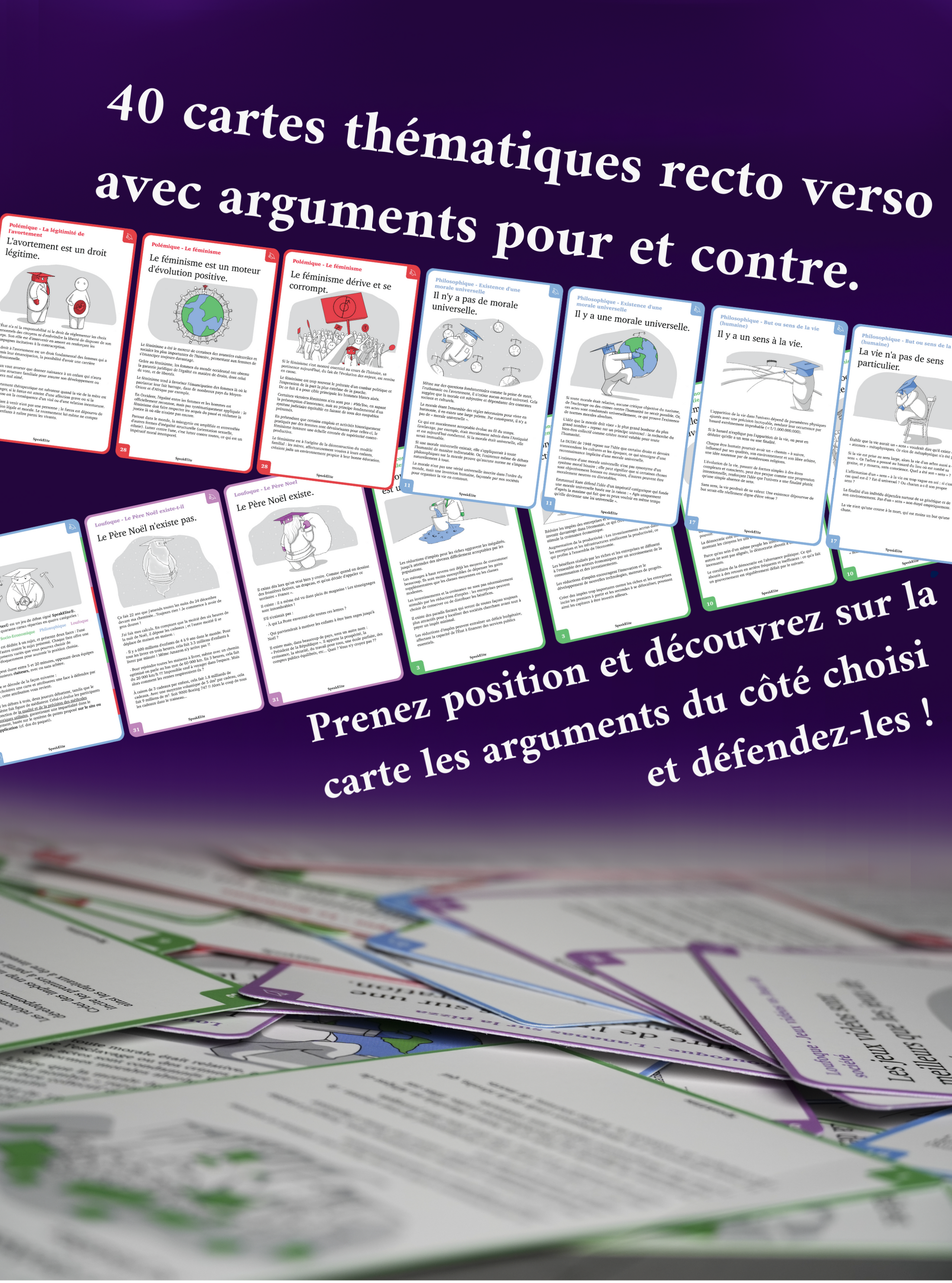 RhétoriCartes - cartes à débattre pour apprendre à convaincre