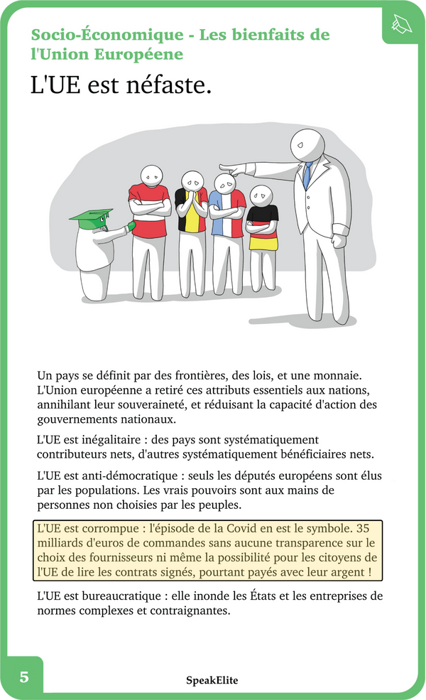 Union européenne — recto