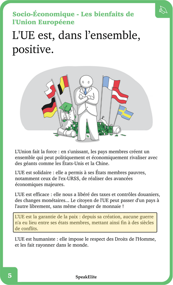 Union européenne — verso