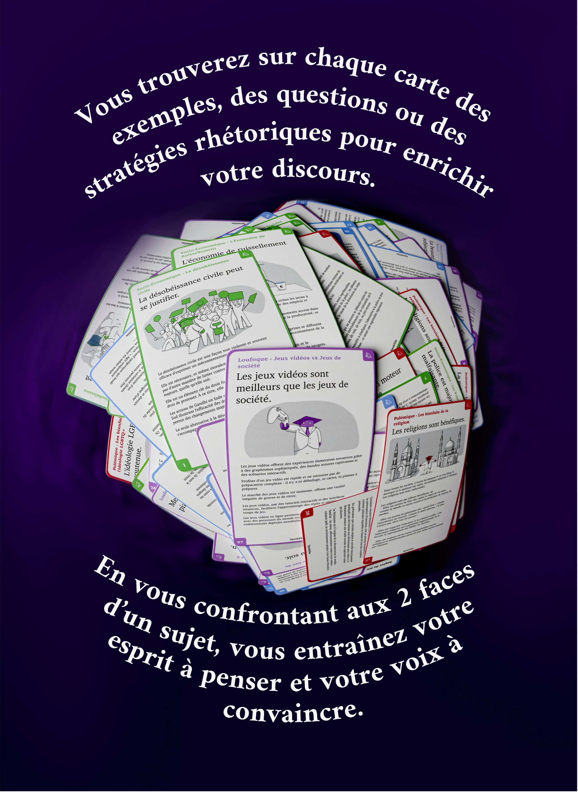 RhétoriCartes - cartes à débattre pour apprendre à convaincre